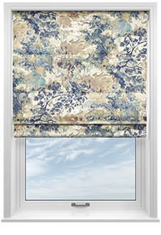 Ennerdale, Wedgewood - Twist&Fit Roman Blind